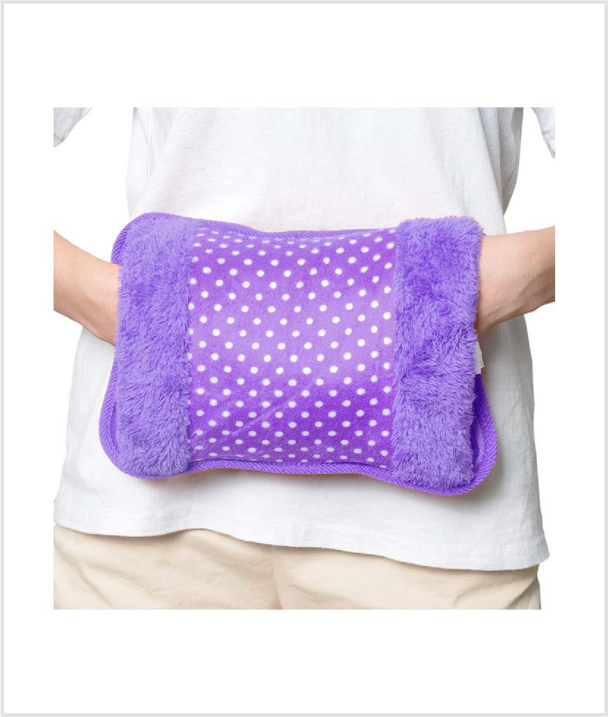 Electric Hot Water Bag Rechargeable Heating Pad Pillow for Neck Massage Muscle Pain