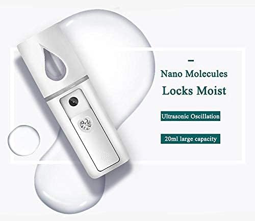 Portable Rechargeable Handheld Face Nano Mist Spray hair and facial steamer ion water mist spray
