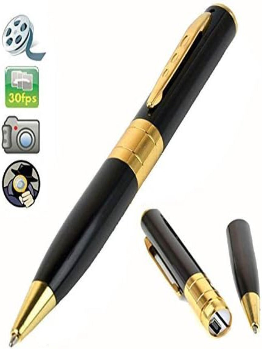 Pen Hidden Camera Spy Micro Pinhole USB Mac Windows PC Computer Connection Digital Surveillance HD Camcorder Security.