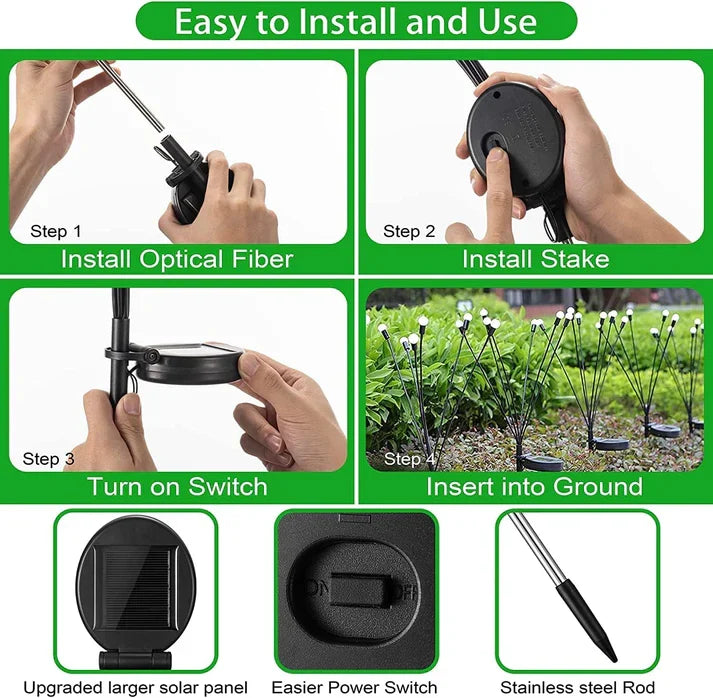 Solar Powered Garden Light | Waterproof