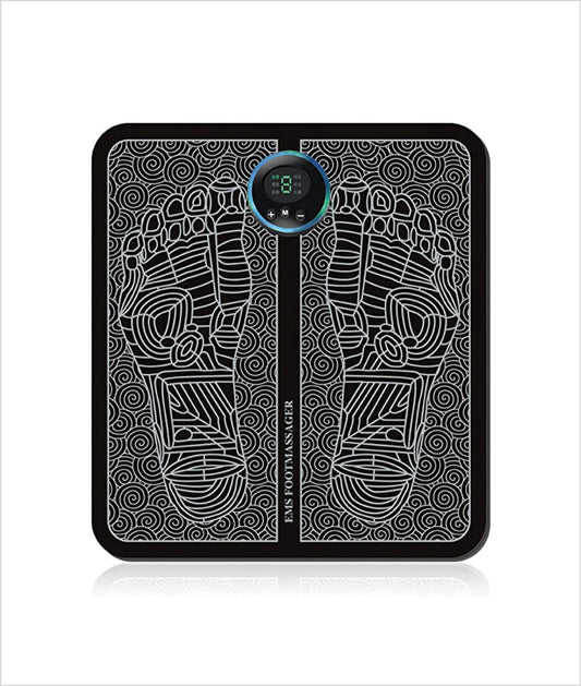 Foot Massager,ShowTop EMS USB Rechargeable Folding Portable Electric Massage Mat,Electronic Muscle Stimulatior Feet Massage Promoting Blood Circulation Muscle Pain Relief
