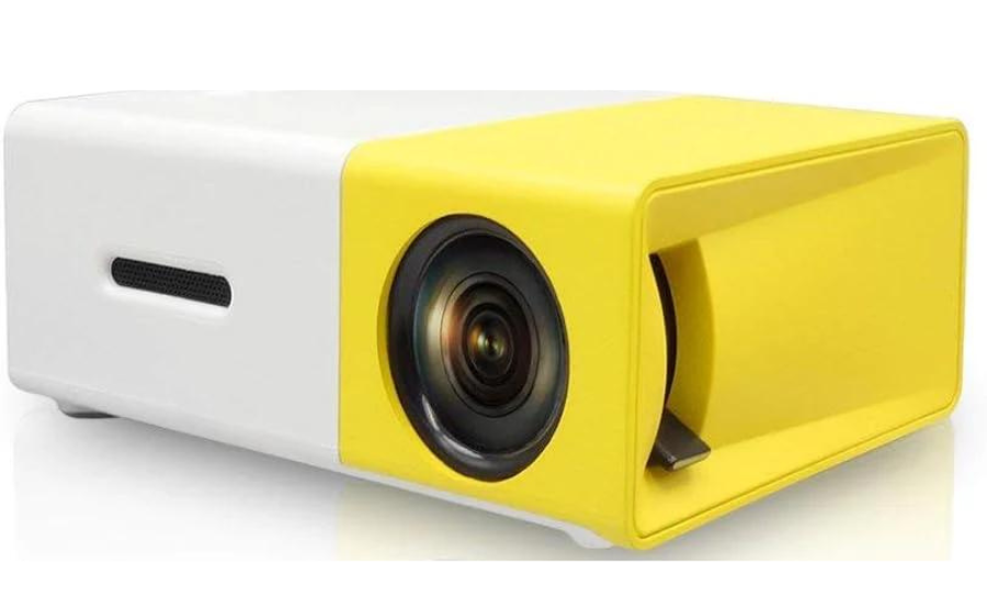 Mini Portable High Resolution LED Projector (600 Lumens Video 1080P)