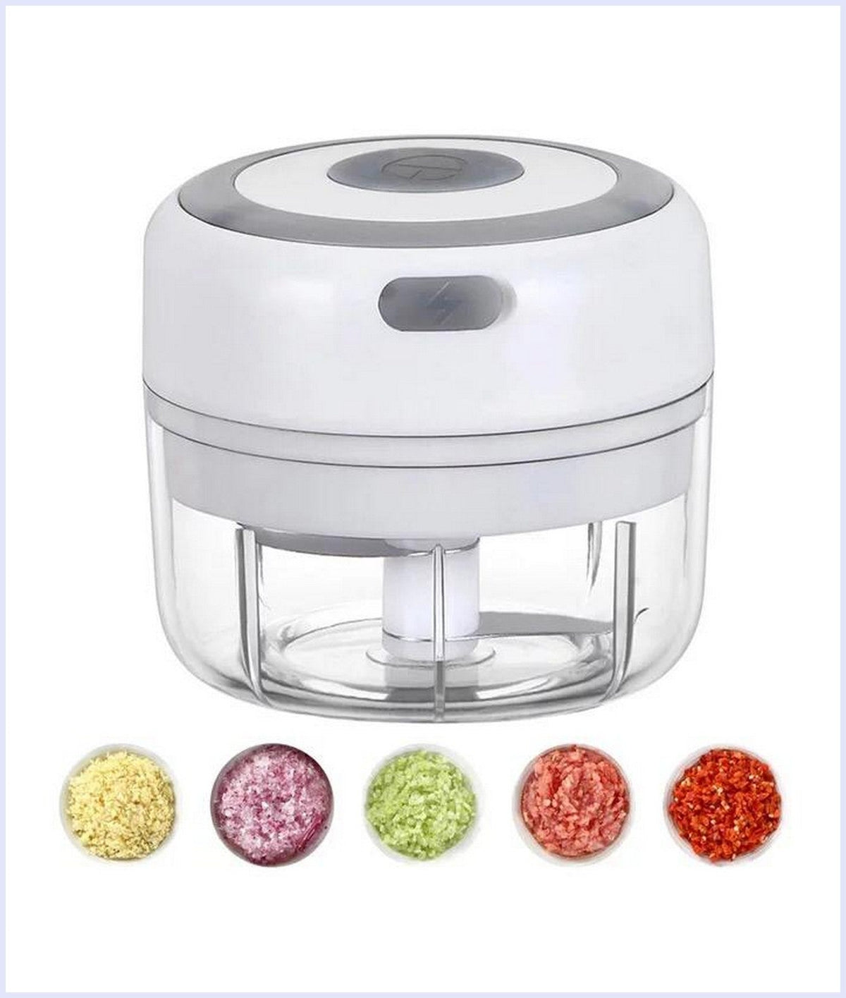 Mini Electric Hand-Held Automatic Food Chopper For Kitchen