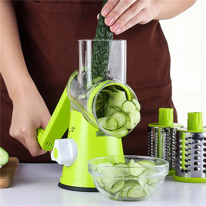 Manual Tabletop Drum Vegetable Grater