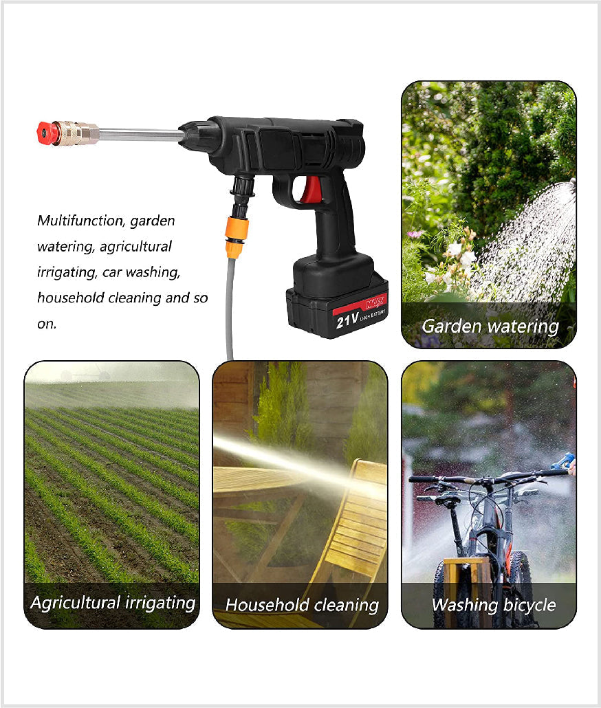 Special High Pressure Water Washer Gun, Multipurpose for cleaning floor, yard, car or anything.