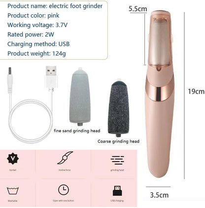 Mini Electric Dead Skin Remover Foot Callus Remover