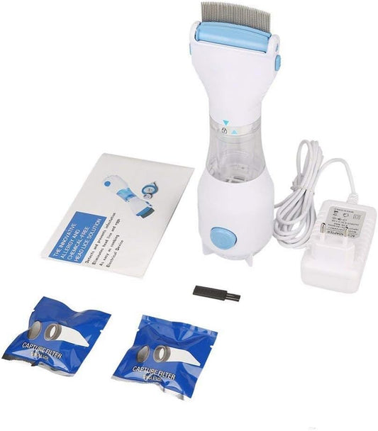 Electrical Head Lice Comb| Head Lice And Eggs Removed From The Hair, Allergy and Chemical Free Head Lice Treatment ,Electrical Head Lice Comb