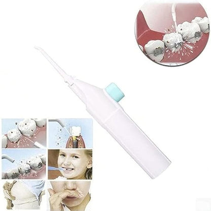 Oral irrigator Pressure Manual Water Flosser Portable Dental Water Pick for Teeth