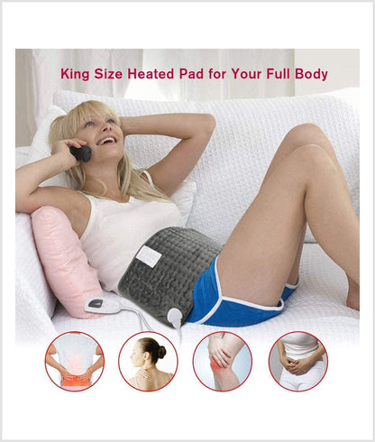 Heating Electric Pad for Pain Relief of Back Neck and Shoulder