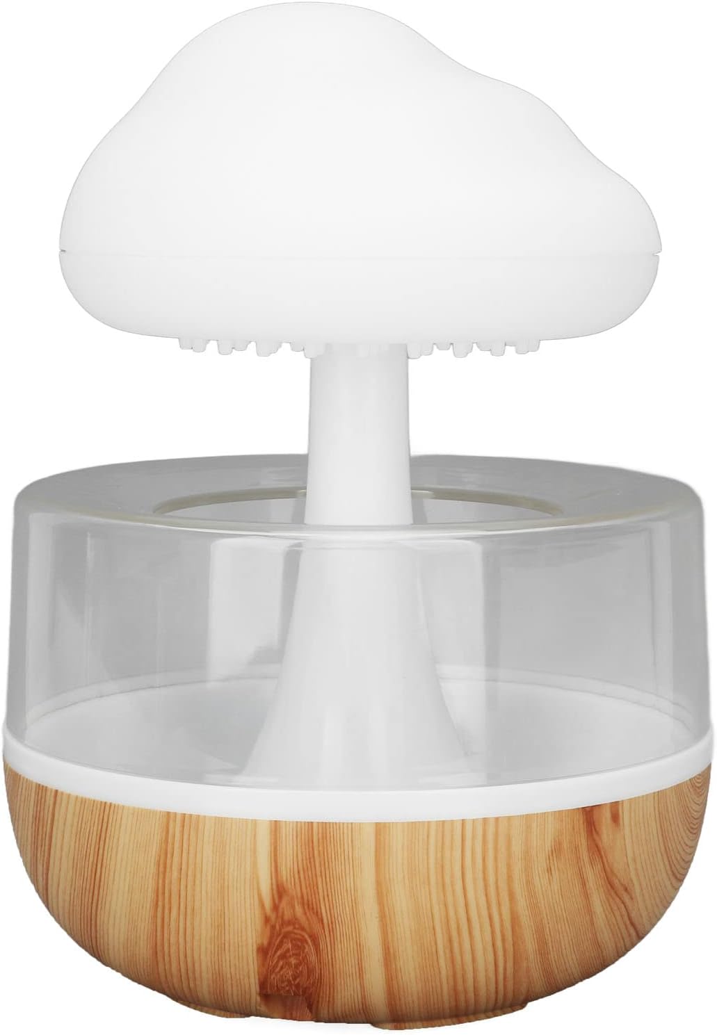Rain Cloud Humidifier, Cute Water Drip Essential Oil Diffuser with 7 LED Light, Raining Cloud Night Light Aromatherapy Diffuse Rain Drop Humidifier for Anxiety and Stress Relief