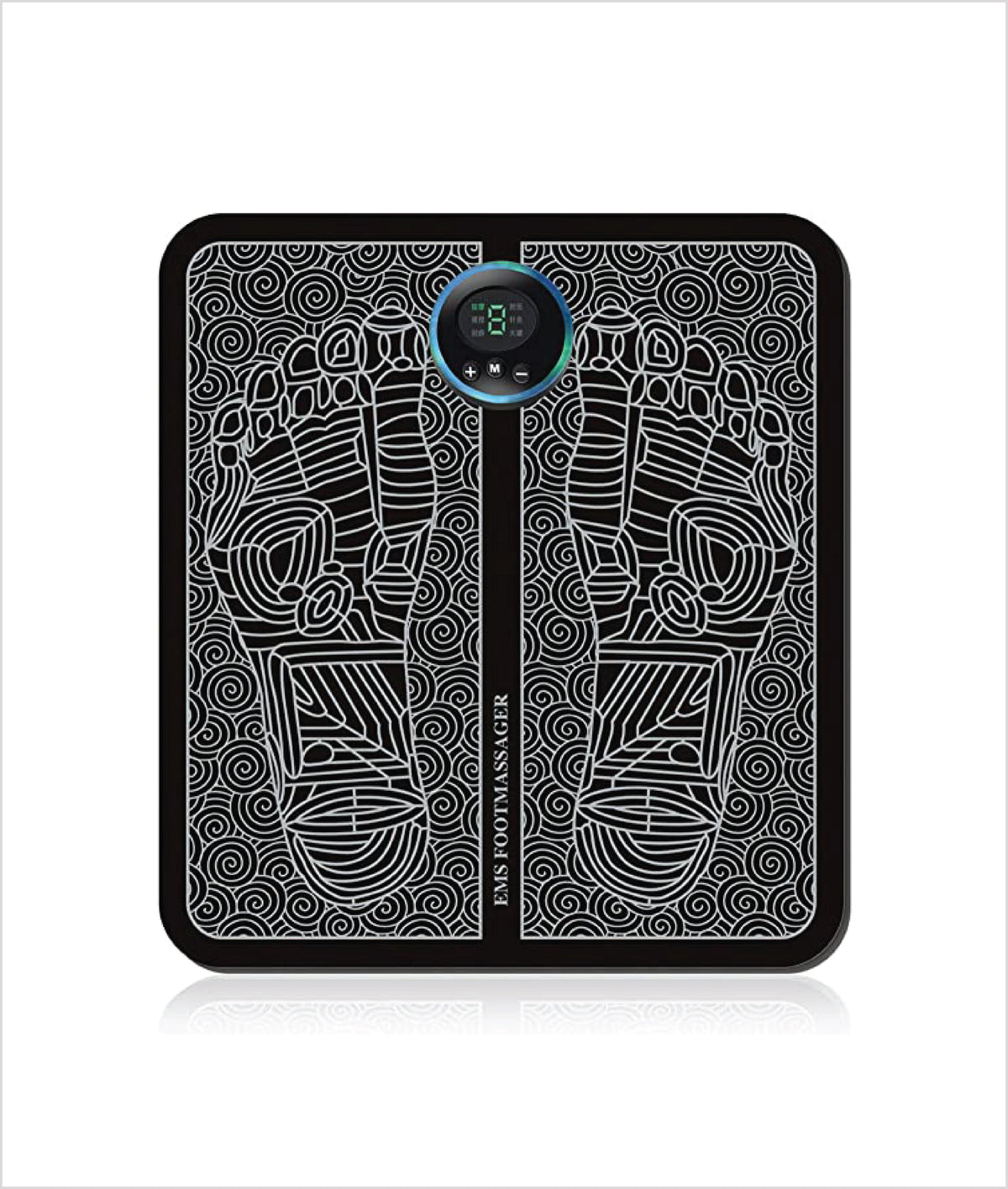 Foot Massager,ShowTop EMS USB Rechargeable Folding Portable Electric Massage Mat,Electronic Muscle Stimulatior Feet Massage Promoting Blood Circulation Muscle Pain Relief