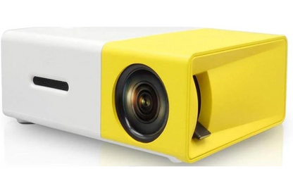Mini Portable High Resolution LED Projector (600 Lumens Video 1080P)