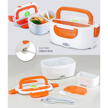 Electric Heating Lunch Box, Non Toxic and Healthy Food Heater Box, Portable Heating Bento Box for Home Office