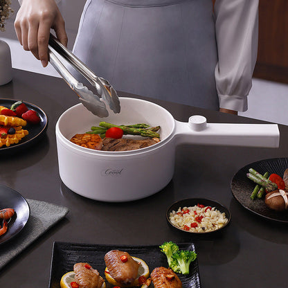 Non-stick Electric Rice Cooker Mini Home Electric Frying Pan Pot Multi Cooker Portable Hot Pot