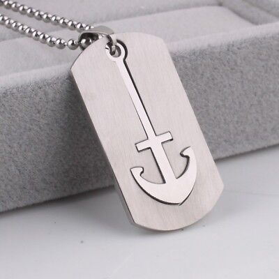 Men's Acnchor Stainless Steel