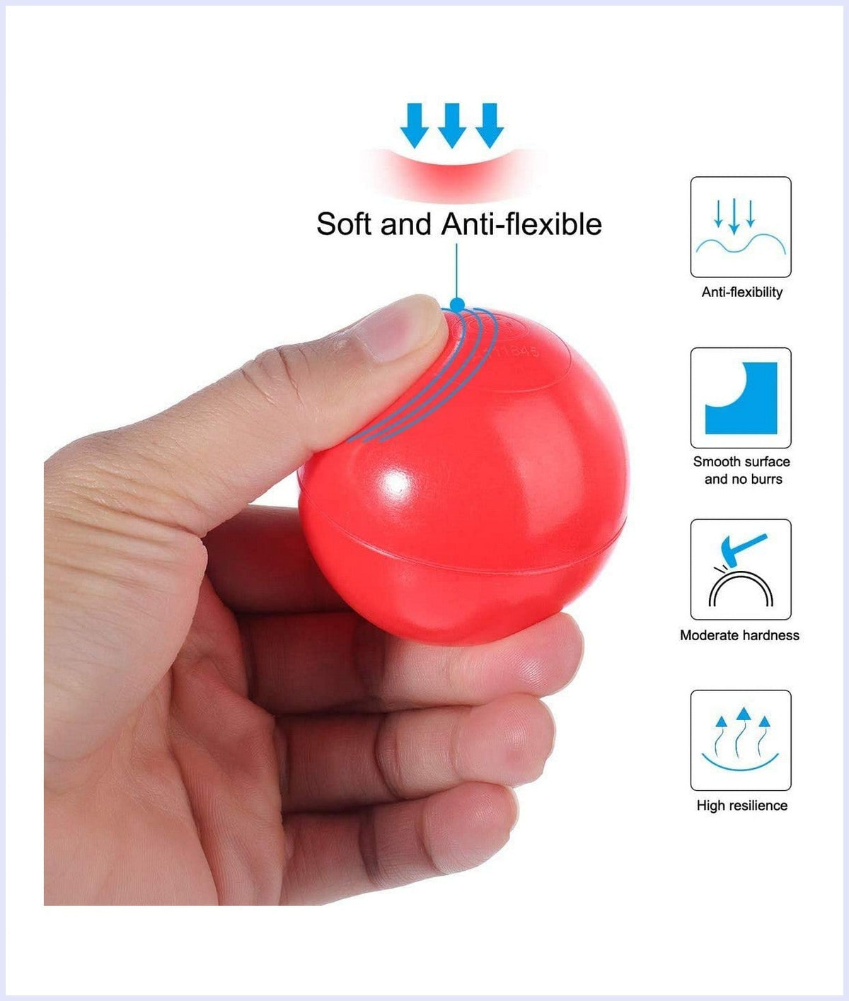 Soft Plastic Kids Play Ball,Ocean Ball,Colorful Ball Fun Ball Kids