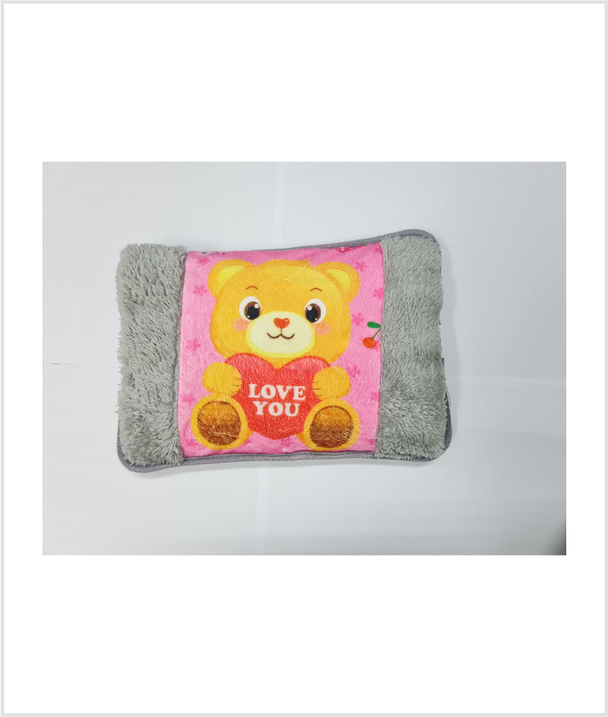 Electric Hot Water Bag Rechargeable Heating Pad Pillow for Neck Massage Muscle Pain