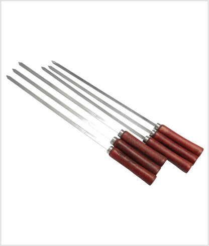 BBQ KIT SET (ALL IN ONE), Includes Grill, Coals, Skewers, Lighter, Fan & BBQ Tool Set. Best For Party, Picnic & Desert Safari