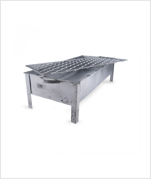 BBQ KIT SET (ALL IN ONE), Includes Grill, Coals, Skewers, Lighter, Fan & BBQ Tool Set. Best For Party, Picnic & Desert Safari